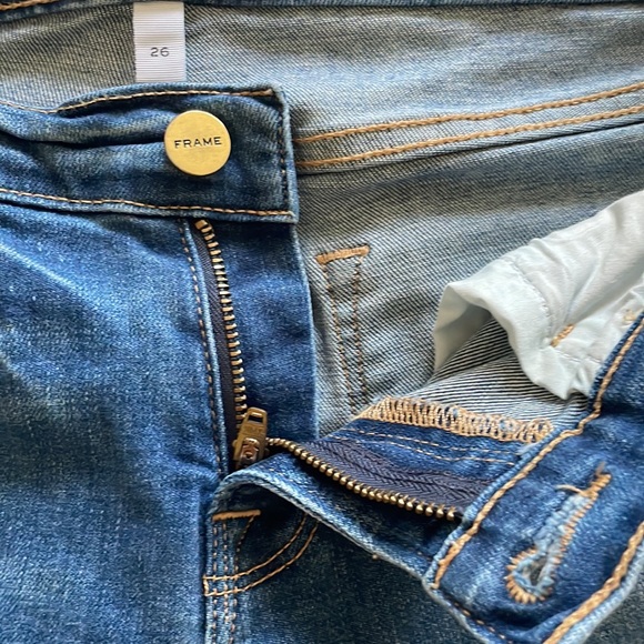 Frame denim Le Garçon in Berkley Square jeans, size 26 - Picture 6 of 10